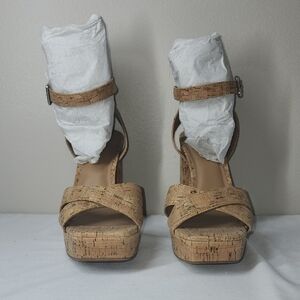 Abound Tenille Platform Sandal In Natural Cork